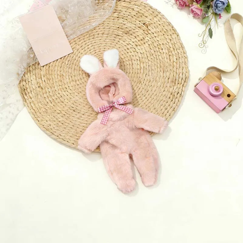 20cm Baby Dolls Clothes for DIY Toy Doll Accessories Suitable For 8inch Doll Sweater Jumpsuit Reborn Doll Clothes Accessories