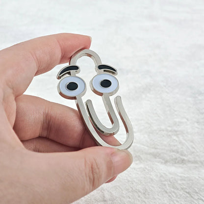 Retro Clippy Refrigerator Magnet Classic Microsoft Office Paperclip Brooch