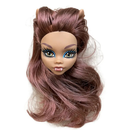 Multi-Joints Movable Doll Body Toy 23cm Doll Toy To Fit Many Heads White Green Brown Purple Monstering High Doll Body Cat hea