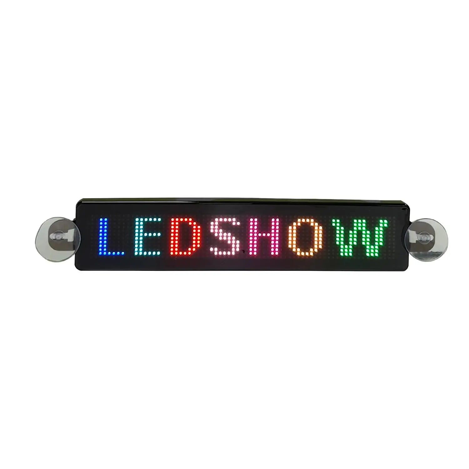 Advertising Screen LED Message Board DIY Programmable Scrolling Message for LED Car Display Car Rear Window Cafe Bar Store Si