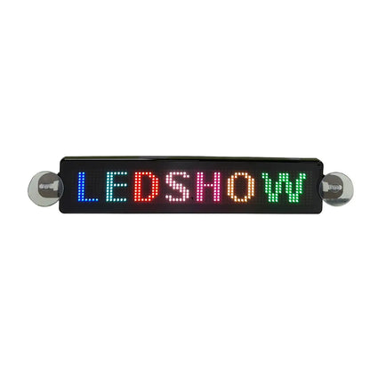 Advertising Screen LED Message Board DIY Programmable Scrolling Message for LED Car Display Car Rear Window Cafe Bar Store Si