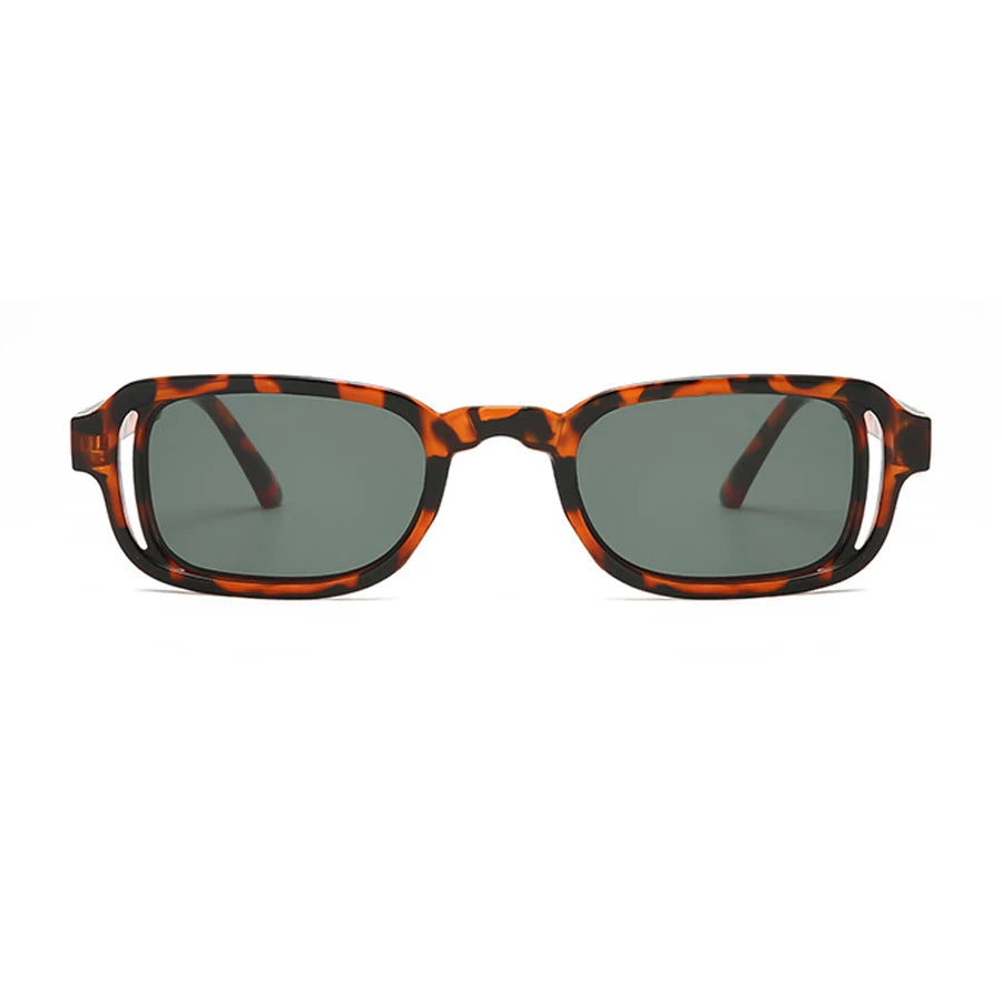 Luxurious Rectangle Sunglasses Women Oval Vintage Brand Designer Square Sun Glasses UV400 Men Shades Female Eyewear Anti-glar
