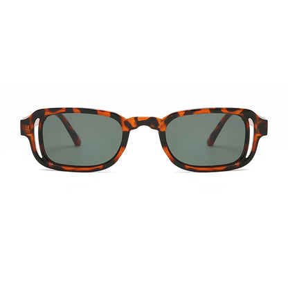 Luxurious Rectangle Sunglasses Women Oval Vintage Brand Designer Square Sun Glasses UV400 Men Shades Female Eyewear Anti-glar