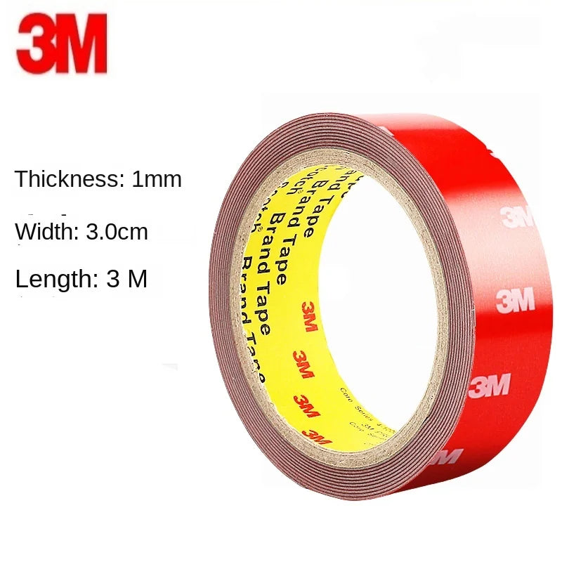 3M VHB Strong Double Sided Adhesive 3M 4229P 5-50mm Waterproof Traceless Foam Adhesive Tape For Car Home Indoor High Temperat