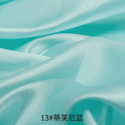 0.5m/1m/2m Satin Fabric Lining Soft and Shiny Silk-Like Material,for Clothing and Lining, Garments, DIY Craft, and Gift Wrapp
