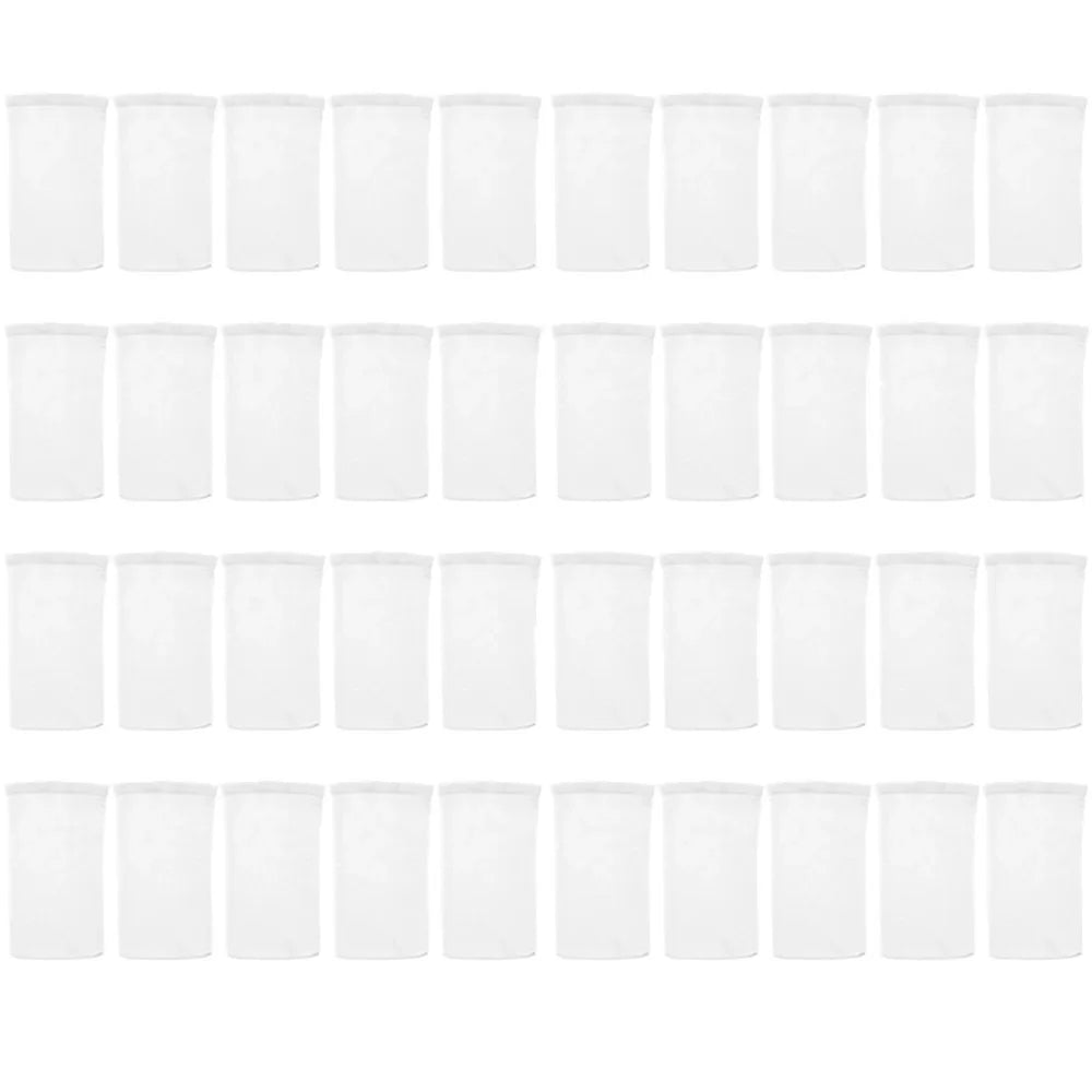 5-50Pcs Pool Skimmer Socks Filter Storage Nylon Swimming Pool Filter Socks For Basket Skimmer Pool Cleaning Filters - 40pcs
