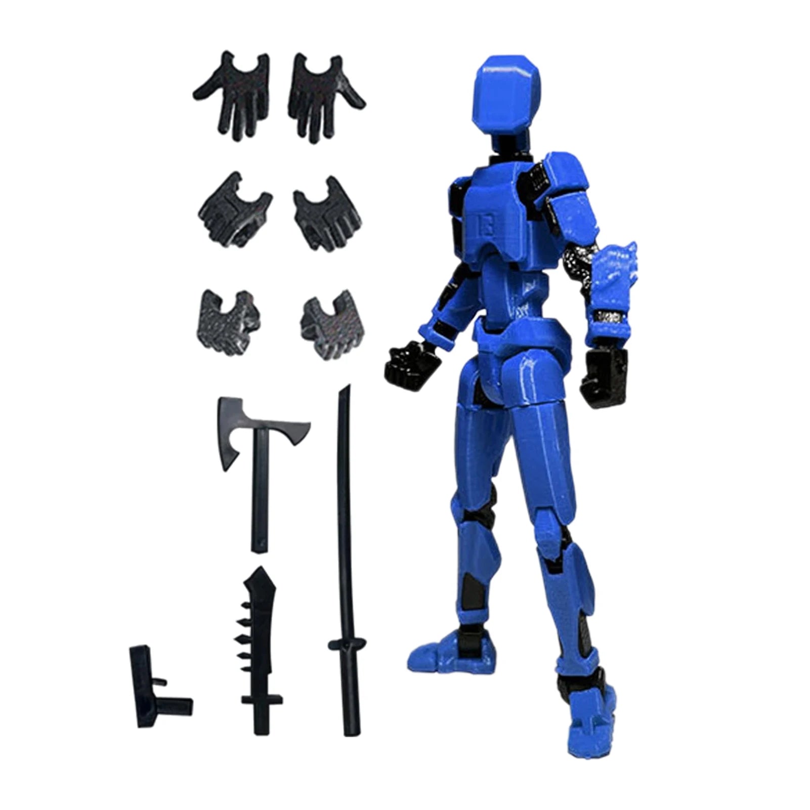 1PCS 13 Joints Figure Articulate Movable Dummy Doll Diy Assembly Toy 3D Printed Action Figure Stop Motion Animation Dummy - l