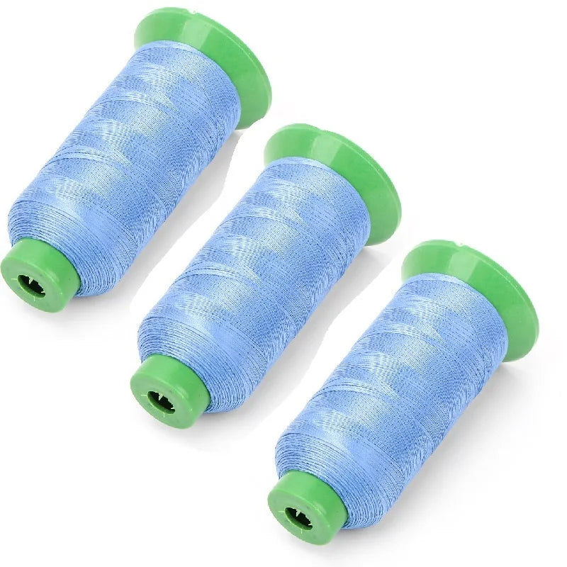 Heavy Duty Thread 1500 Yards 210D/3 All Purpose High Strength Polyester Sewing Thread for Weave Upholstery Jeans Beading Purs