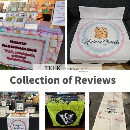 Customizable Table Runner - Ideal for 4 Seasons, for Weddings, Birthdays, Anniversary, Halloween, Christmas & Holidays Decor 