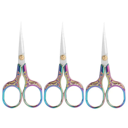 1/3Pcs Stainless Steel Vintage Scissors Sewing Fabric Cutter Embroidery Tailor Thread Scissor Tools for Sewing Shears Small