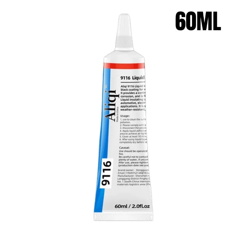 Waterproof Liquid Electrical Tape Rubber Insulating Cable Wire Coat Glue Insulation Adhesives Sealer Home Fix Line Glue - 60m