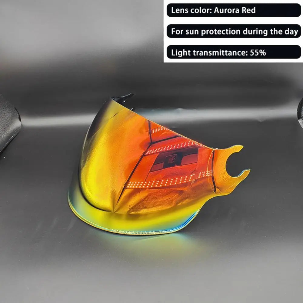 OF562 Windproof LS2 Helmet Visor Mirrored Helmet Parts Visor Accessories Day&Night UV Protection Replacement Helmet Lens