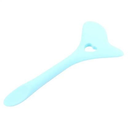 Multi-functional Eyeliner Stencil Wing Tips Silicone Eyeliner Aid Drawing Lipstick Wearing Aid Reusable Makeup Tools - Blue