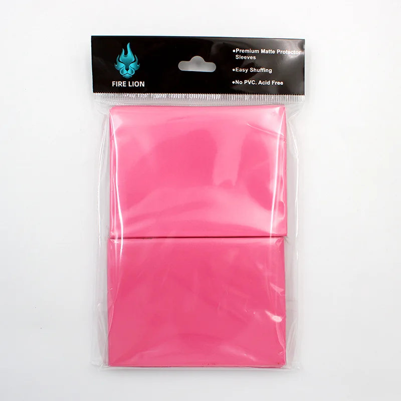 100PCS 66x91mm Matte Colorful Standard Size Card Sleeves TCG Trading Cards Protector Tarot Shield Board Games Magical Cover P