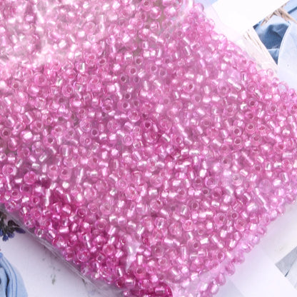 1000/500/200Pcs 4/3/2mm Glass Transparent Seed Bead Spacing Beads For Hand-Beading Diy Jewelry Accessories Bracelet Necklace 