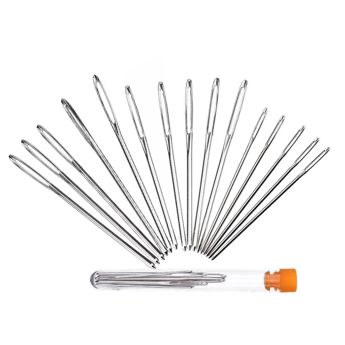 9 PCS Large Eye Blunt Sewing Needles Cross Stitch Knitting Needle Handmade Leather Embroidery Thread Needle Sewing Accessorie