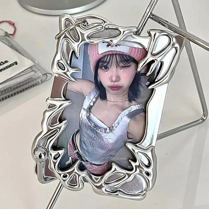 Electroplating Photocard Holder - Personalized Kpop Star Card Protection Cover - A