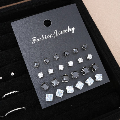 51 Pcs/Set Silver Color Chic Jewelry Set For Women Fashion Butterfly Heart Pearl Necklaces, Earrings, Rings, Match Daily Outf
