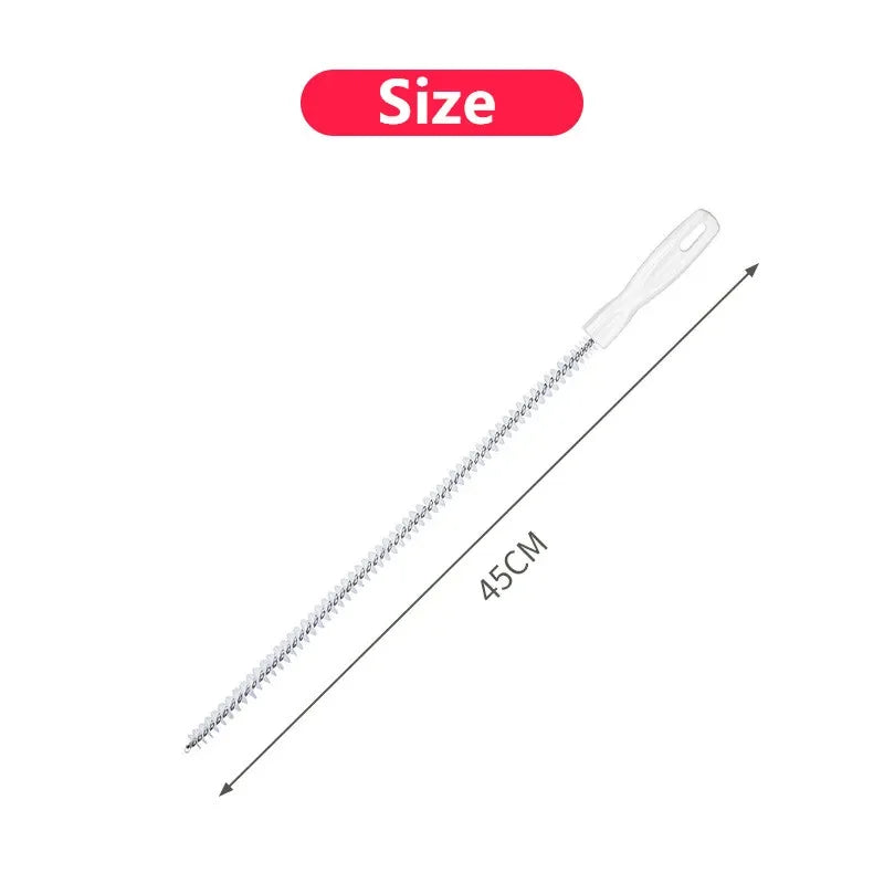 Pipe Dredging Brush Bathroom Hair Sewer Sink Cleaning Brush Drain Cleaner Flexible Cleaner Kitchen Clog Plug Hole Remover Too