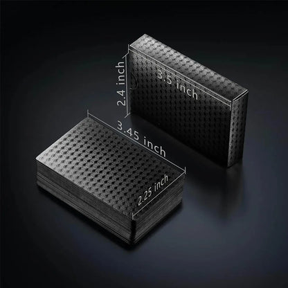 Playing Cards Waterproof Gold Plastic Poker Cards Novelty Poker Game Tools for Board Game Family Party Outdoor Entertainment