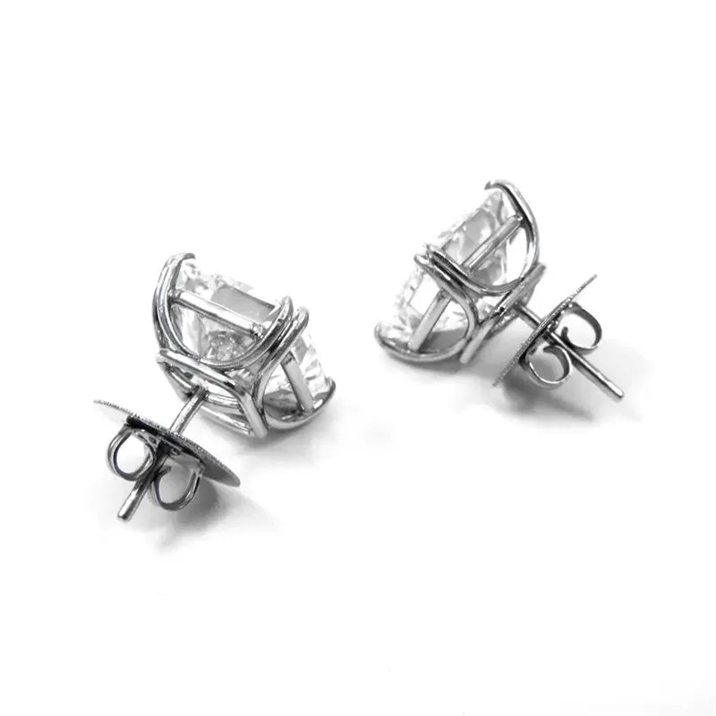 CAOSHI Stylish Simple Stud Earrings for Women Trendy Modern Style Dazzling Zirconia Accessories Wedding Engagement Jewelry Gi
