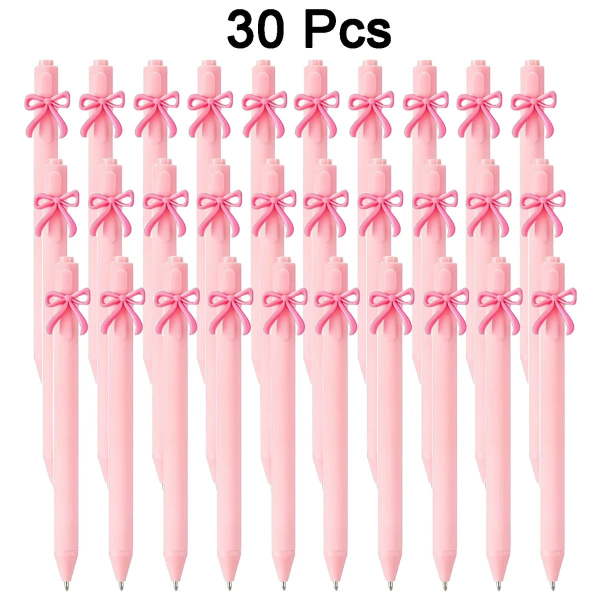 5/10/20/30 Pcs Pink Bow Pens Party Favors For Girls School Birthday Party Office Supply Wedding Butterfly Themed Party Suppli