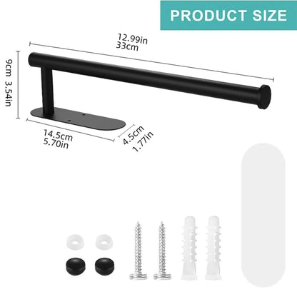 Adhesive Toilet Paper Holder Stainless Steel Tissue Hanger Waterproof Toilet Paper Stand Bathroom Accessories Paper Towels Ho