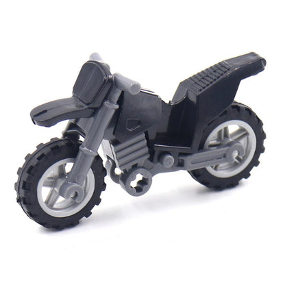 Military Motorcycle Car Weapon Model Building Blocks Educational Toys for Children Gifts City Military Motor Kids Gifts Toy