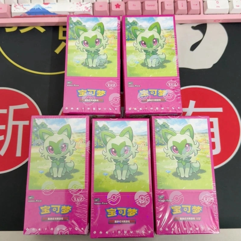 In Stock 100% Original Genuine PokéM0n Trading Ptcg Card Collected Gem Bag Series Collect Battle Cards Birthday Gifts