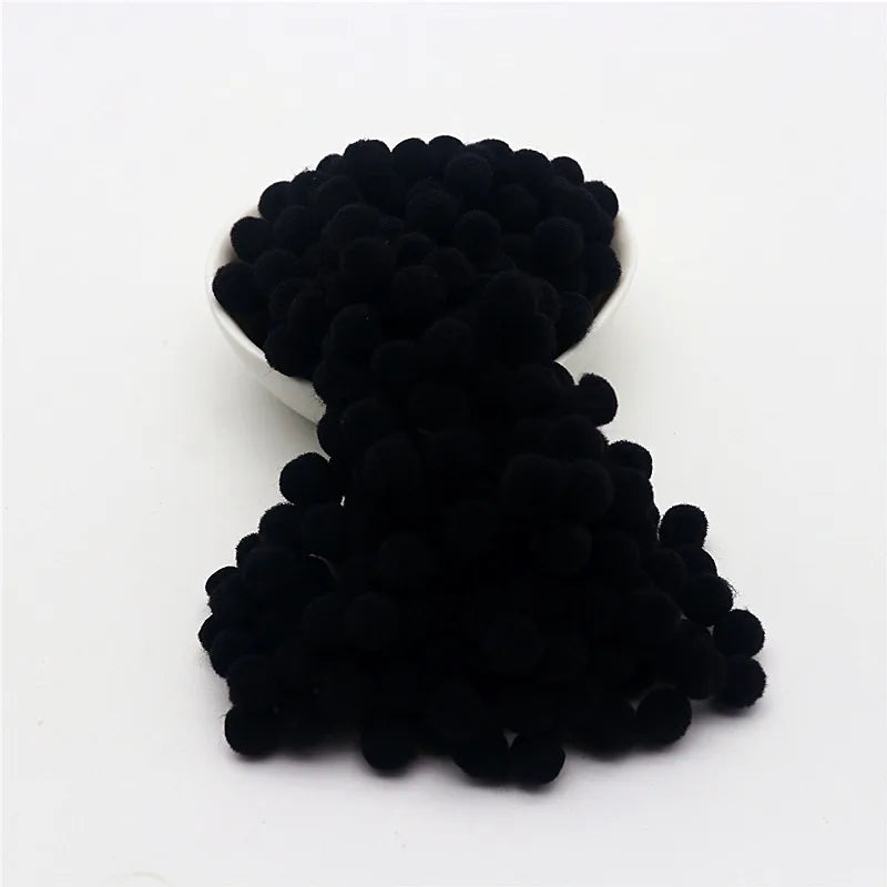 15g Fluffy Soft Pompom 8 Mm 10 Mm 15 Mm 20 Mm 25 Mm 30 Mm Plush Pompom DIY Home Decoration Crafts Toys - 18 / 8mm 15g