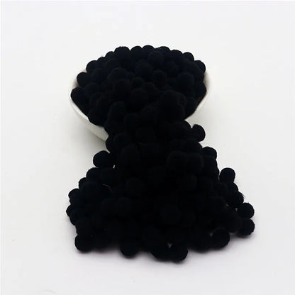 15g Fluffy Soft Pompom 8 Mm 10 Mm 15 Mm 20 Mm 25 Mm 30 Mm Plush Pompom DIY Home Decoration Crafts Toys - 18 / 8mm 15g