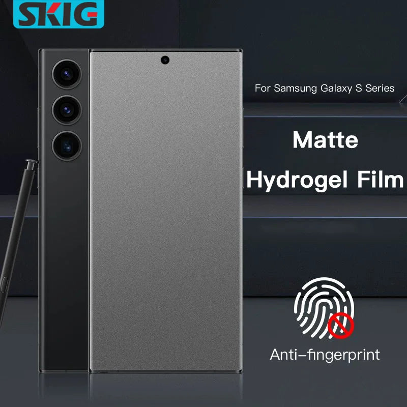 Matte Hydrogel Film For Samsung Galaxy 26 25 S24 S23 S22 S21 S20 Ultra Plus FE No Fingerprint for S24 Screen Protector