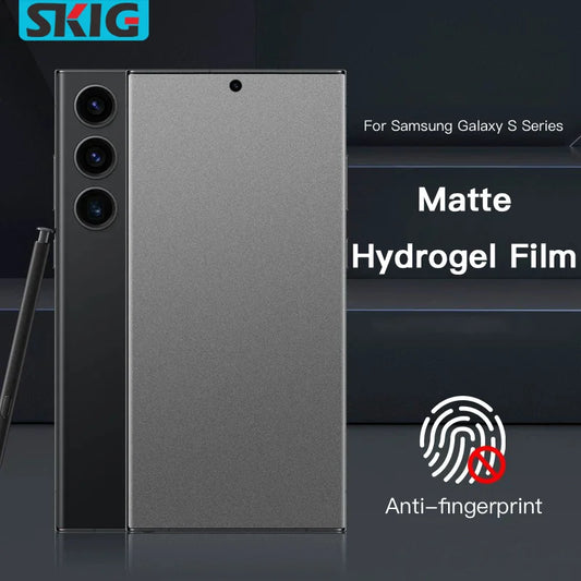 Matte Hydrogel Film For Samsung Galaxy 26 25 S24 S23 S22 S21 S20 Ultra Plus FE No Fingerprint for S24 Screen Protector