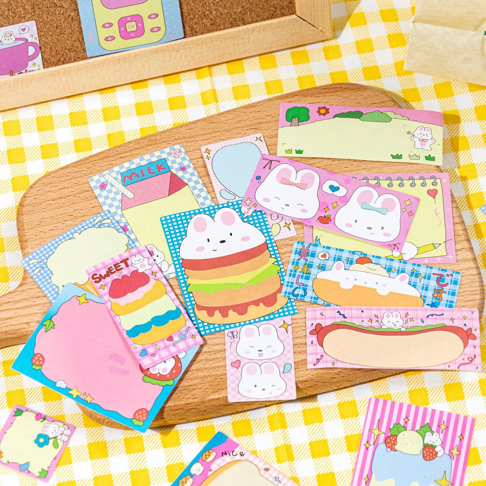 4 types 50 pcs Cute pet note series sticker Scrapbooking Material handmade Diary Album Junk Journal Supplies