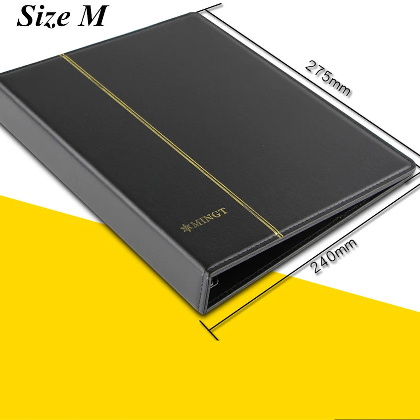 International Collection album 3/7/9 Hole leather coin collection album paper money postage stamp commemorative coin Folder b