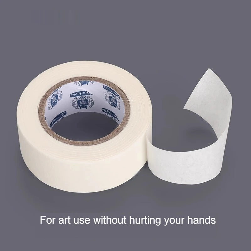 Watercolor Masking Washi Tape for Oil Painting Sketch Artist Paper Fixation Textured Paper Art Supplies 12/24/30mm