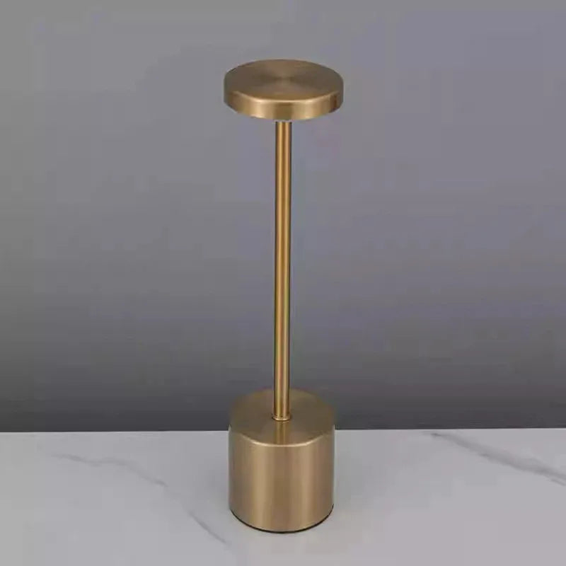 LED Cordless Touch Table Lamps Rechargeable Desk Lamp 3Colors Adjustable Bedside Creative Ambient Light Bar Room Decor Light