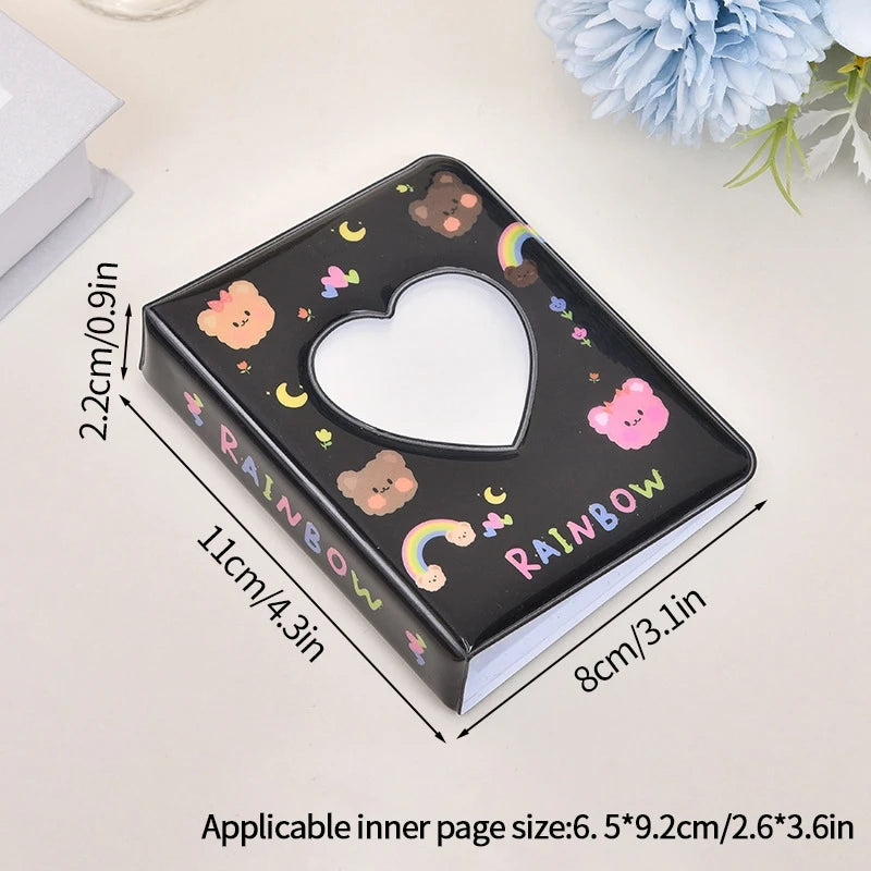 Kpop Photo Album Mini 3 Inch Album Photo Photocard Holder Idol Binder Photo Card Holder Card Collect Book Picture Protector 포