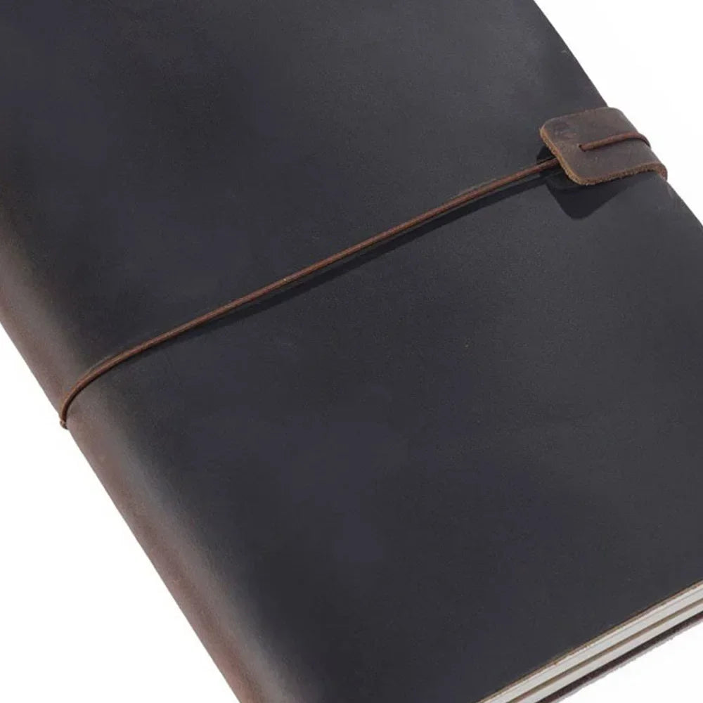 Moterm 100% Genuine Leather Notebook Handmade Vintage Cowhide Diary Journal Sketchbook Planner TN Travel Notebook Cover