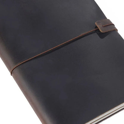 Moterm 100% Genuine Leather Notebook Handmade Vintage Cowhide Diary Journal Sketchbook Planner TN Travel Notebook Cover