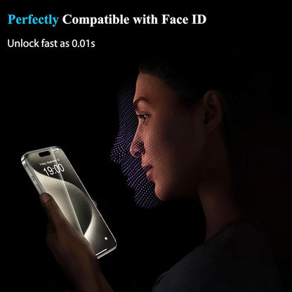 4Pcs Tempered Glass For iPhone 16 15 14 13 12 11 Pro Max Screen Protector For iPhone 7 8 Plus X XS Max XR Protective Glass Fi
