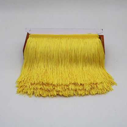 Lace Ribbon, 10 Yards Tassel Trim for Dress Trimming, Do It Yourself Crafts & Scrapbooking - YELLOW / 10 yards