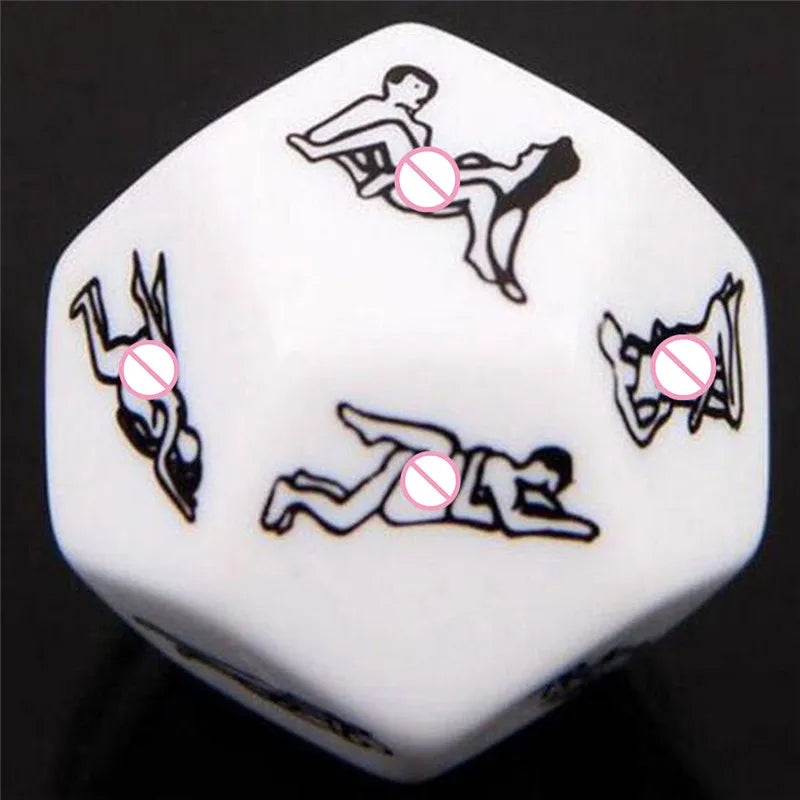 12 Sides Sexy Funny Dice Party Gifts Cubes Adults Love Humour Gambling Sex Romance Erotic Kama Sutra Craps Sexy Games Dices T