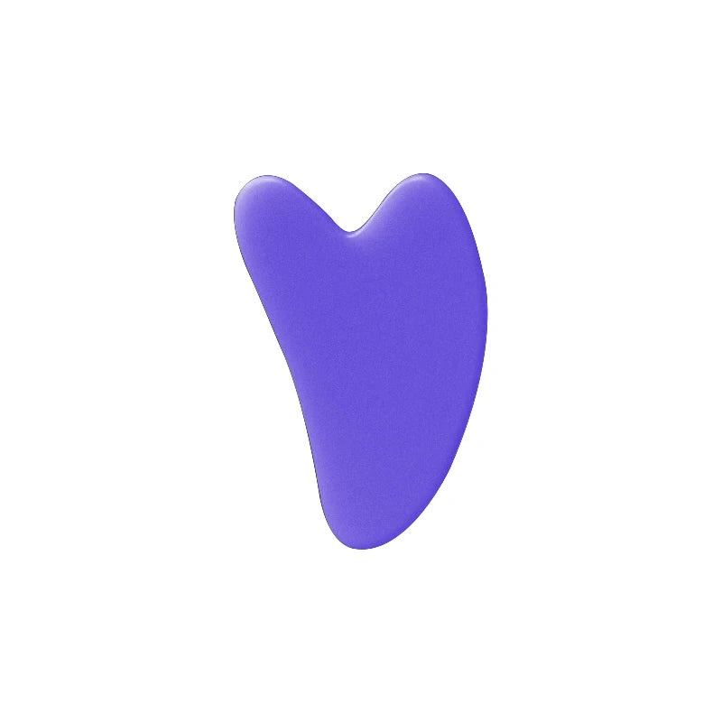 Roller for Face Neck Eye Resin Facial Massage Instrumenr Health Care Scraping Board Musclee Beauty Skincare Tools - Purple-02