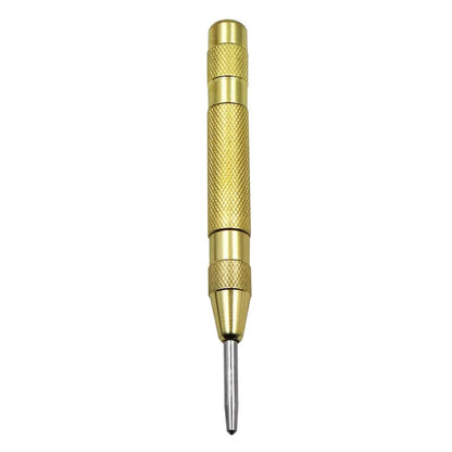 Automatic Center Punch Automatic Metal Punch Tool Woodworking Tools Loaded Marker Wood Chisel Joinery Carpenter Tool - Gold