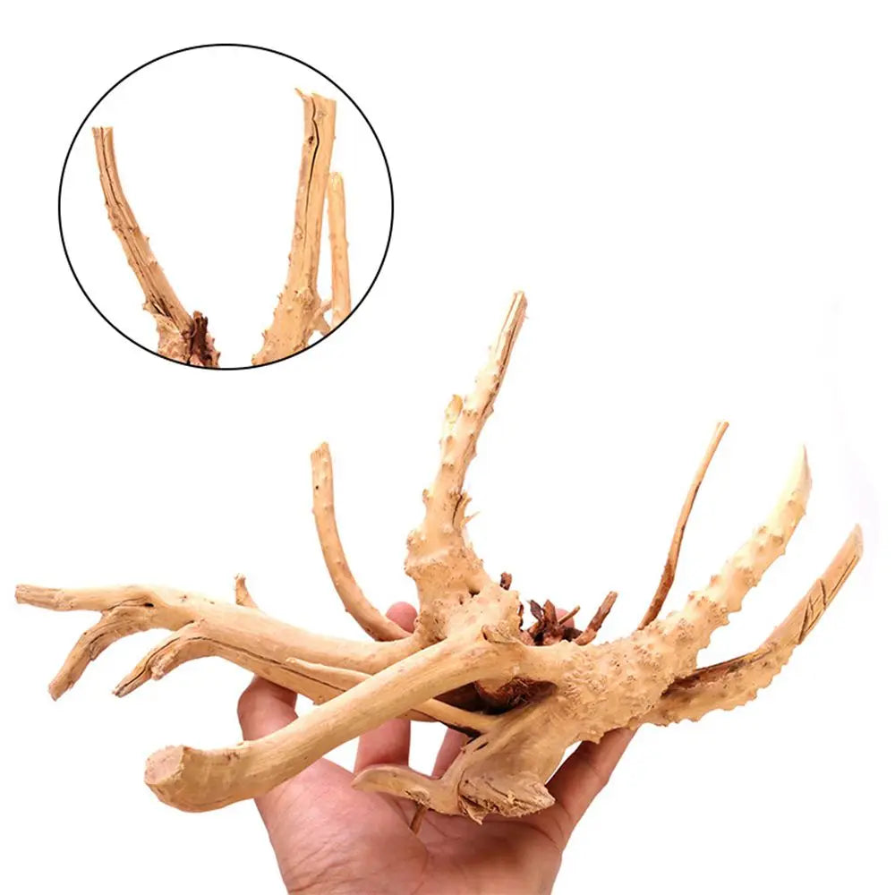 Aquarium Driftwood Natural Fish Tank Plant Decor Tree Aquarium Fish Bowl Stump Aquarium Home Fishtank Landscaping Decor Pet T