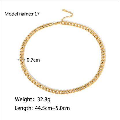 2026 Vintage Necklace On Neck Chain Women's Jewelry Accessories For Girls Clothing Aesthetic Gifts Fashion Pendant - gold n17