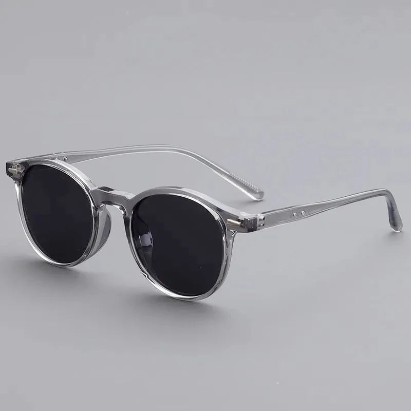 Vintage Round Sunglasses for Women Men Circular Sun Glasses Female Oval Eyewear Sunglasses for Male Female Eyeglasses - 4