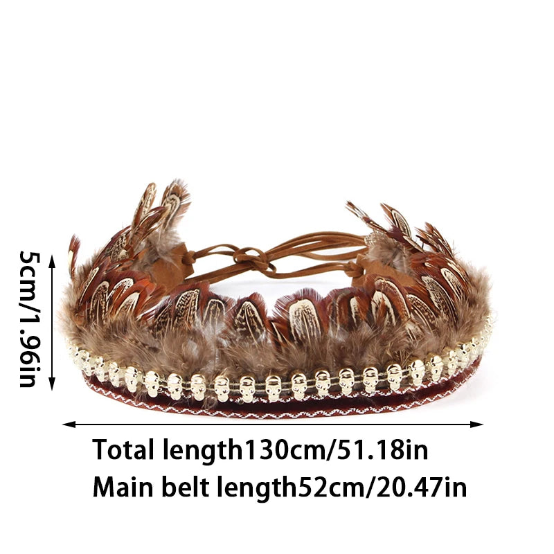 Hat Accessories Ethnic Style Hat Decorative Ribbon Rope DIY Cowboy Hat Lace-up Headband Men's Women's Hat Bands Fashion Decor