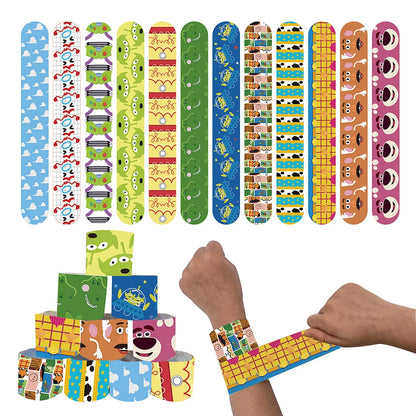 Toy Story Party Decoration Tableware Paper Plates Party Favors Gift Tablecloth BirthdayParty Supplies Toys Stamp Bracelet - 1